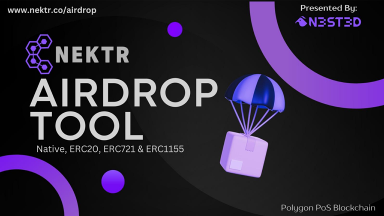 Nektr Launches Airdrop and Raffle dApps Amid Recent Rebranding