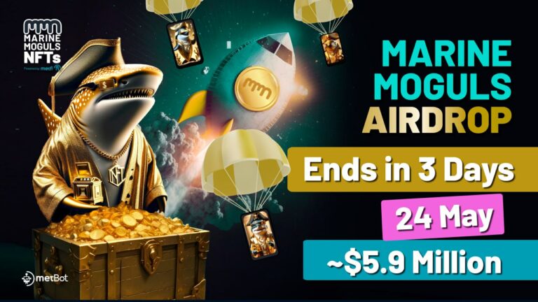 $5.9 Million Marine Moguls ERC-404 Airdrop Closes in 3 Days, Launch Imminent!