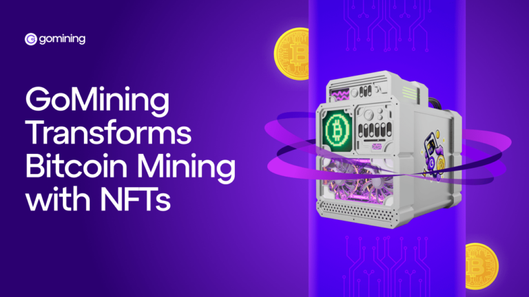 GoMining Revolutionizes Bitcoin Mining with Innovative NFT Integration-min
