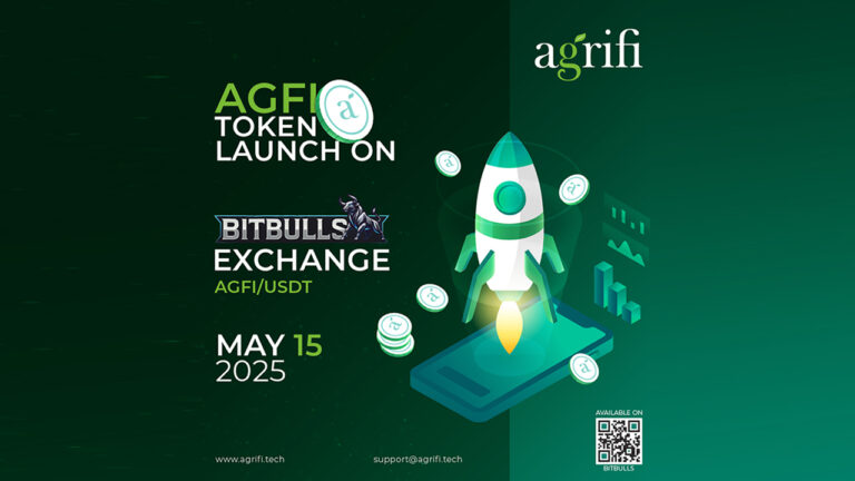 AGFI Token to Launch on Bitbulls Exchange on May 20, 2025 at 0930 AM UTC